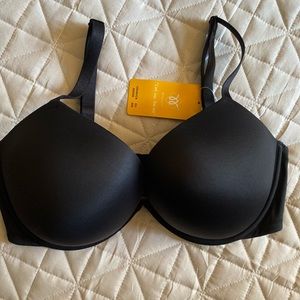 ☀️3 for $25 NEW Black Satin Bra 36DD BRAND NEW